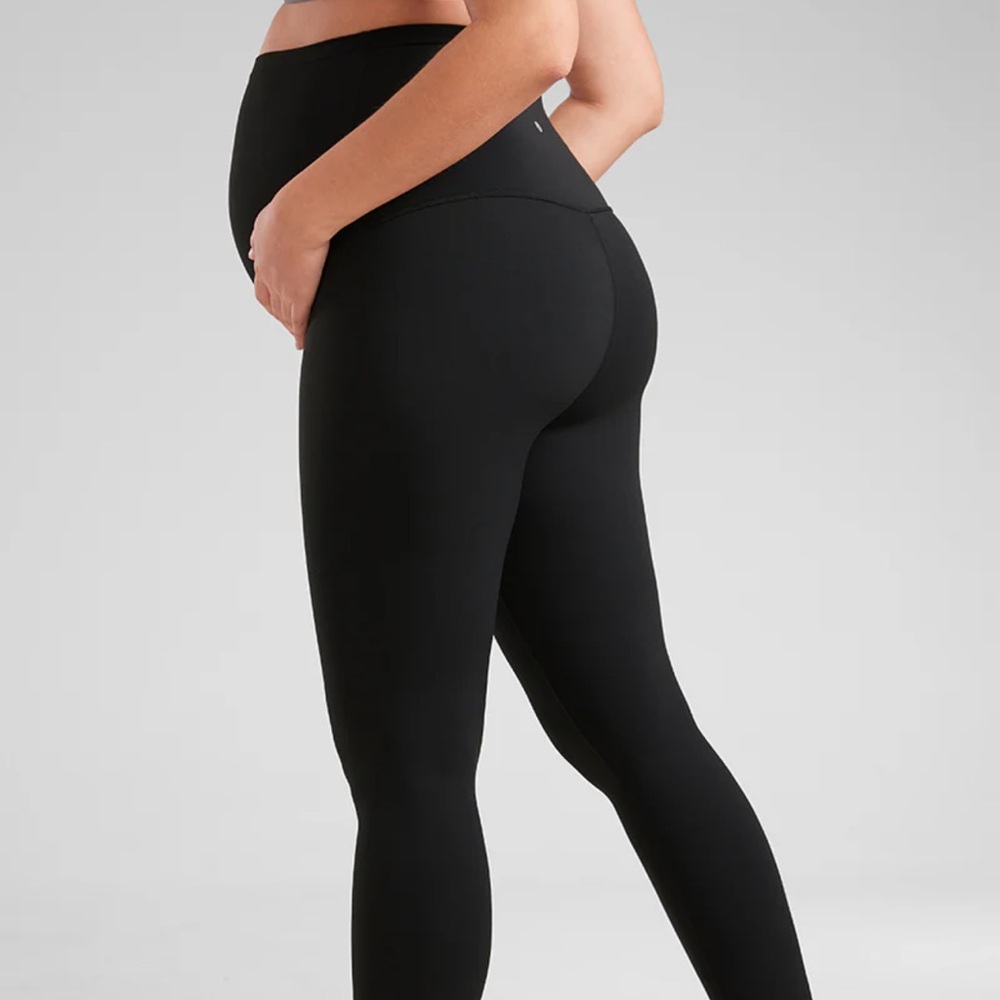 3 pairs Crz Yoga Black Maternity Leggings